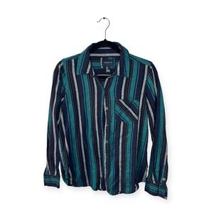 Forever 21 Striped Button Up